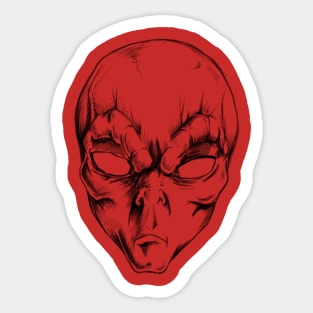 Alien Sticker